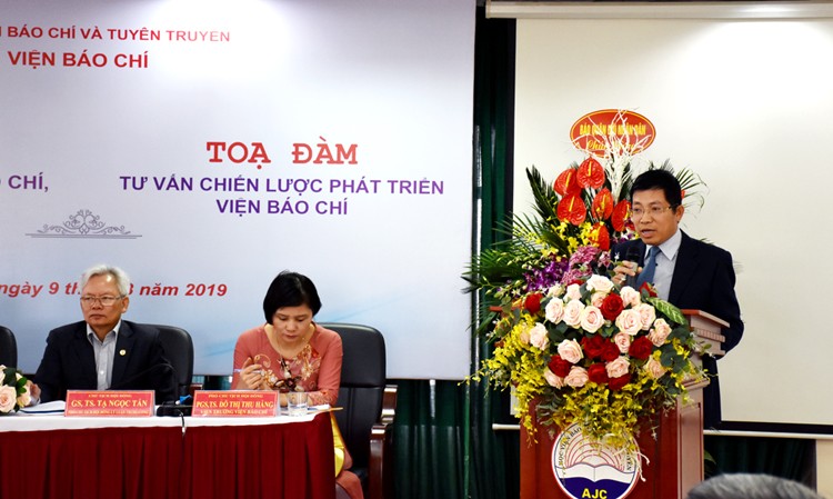 Ra mắt Hội đồng tư vấn ngành Báo chí, Hội đồng Viện Báo chí và Tọa đàm 'Tư vấn chiến lược phát triển Viện Báo chí' ảnh 10