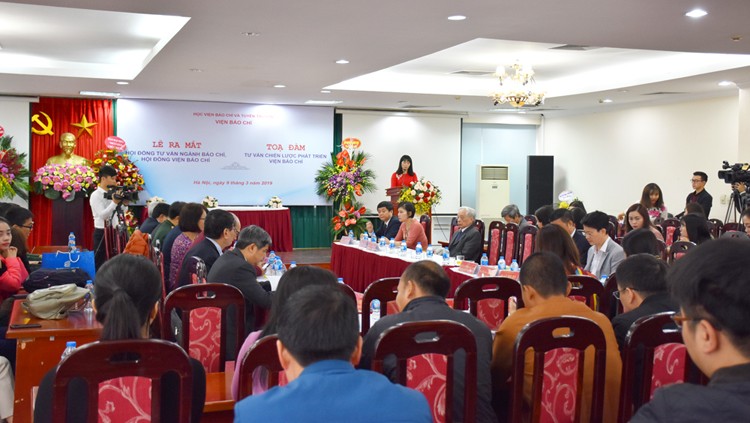 Ra mắt Hội đồng tư vấn ngành Báo chí, Hội đồng Viện Báo chí và Tọa đàm 'Tư vấn chiến lược phát triển Viện Báo chí' ảnh 1