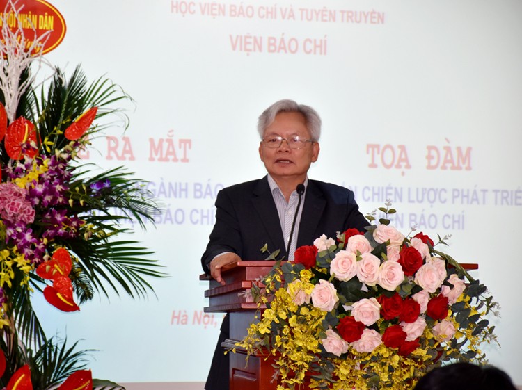 Ra mắt Hội đồng tư vấn ngành Báo chí, Hội đồng Viện Báo chí và Tọa đàm 'Tư vấn chiến lược phát triển Viện Báo chí' ảnh 4
