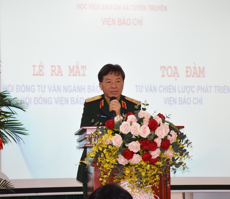 Ra mắt Hội đồng tư vấn ngành Báo chí, Hội đồng Viện Báo chí và Tọa đàm 'Tư vấn chiến lược phát triển Viện Báo chí' ảnh 8