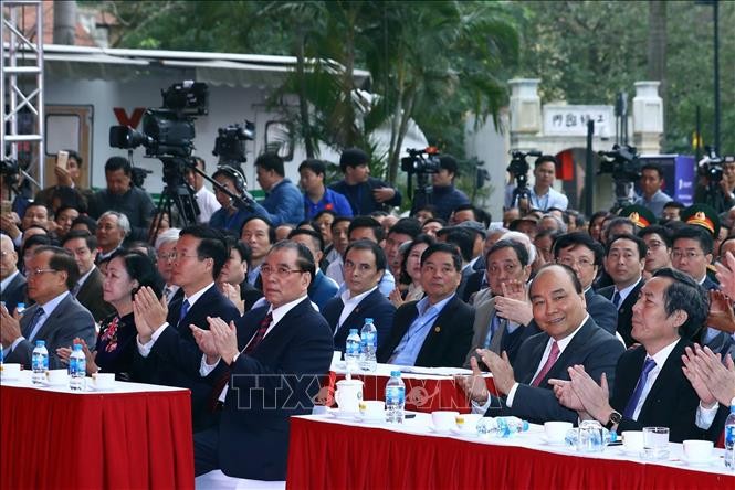 Thủ tướng Nguyễn Xuân Phúc dự khai mạc Hội báo toàn quốc năm 2019 ảnh 2