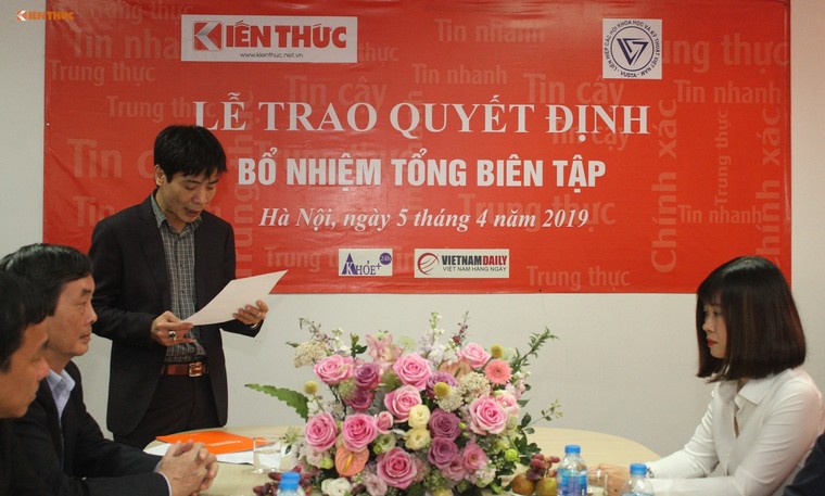 Bà Nguyễn Thị Mai Hương trở thành Tổng biên tập Báo điện tử Kiến Thức ảnh 2