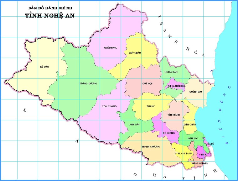 Nghệ An có bao nhiêu đơn vị cấp huyện?