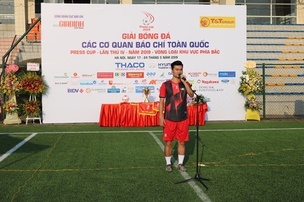 Toàn cảnh lễ khai mạc giải Press Cup 2019 khu vực miền Bắc ảnh 7