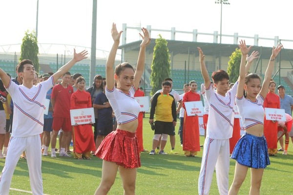 Toàn cảnh lễ khai mạc giải Press Cup 2019 khu vực miền Bắc ảnh 9