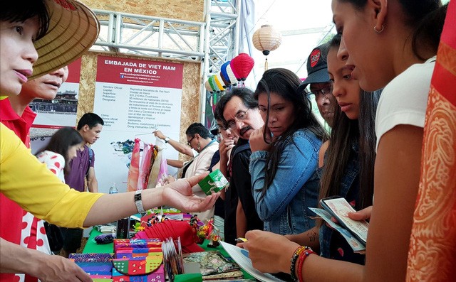 Ấn tượng văn hóa Việt Nam tại hội chợ quốc tế ở Mexico ảnh 2