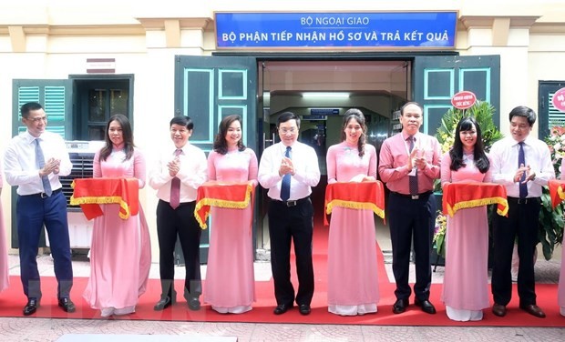 Bộ Ngoại giao khai trương Bộ phận giải quyết thủ tục hành chính 1 cửa ảnh 1