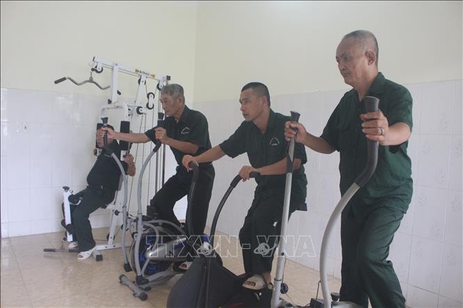 Thăm mái nhà chung của những thương, bệnh binh nặng ảnh 2