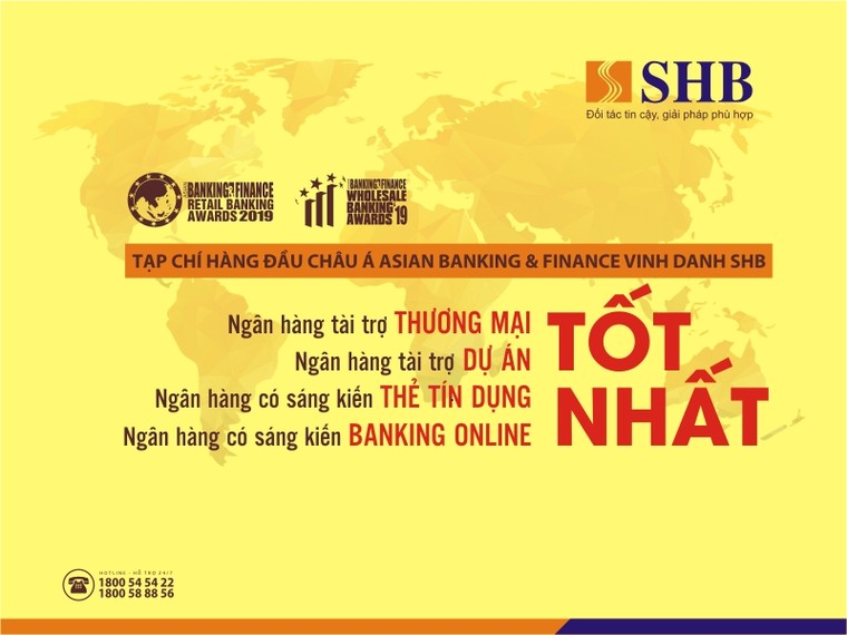 SHB được vinh danh 4 giải thưởng quốc tế uy tín ảnh 1