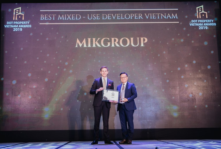 MIKGroup lập hat-trick giải thưởng tại Dot Property Vietnam Awards 2019 ảnh 1