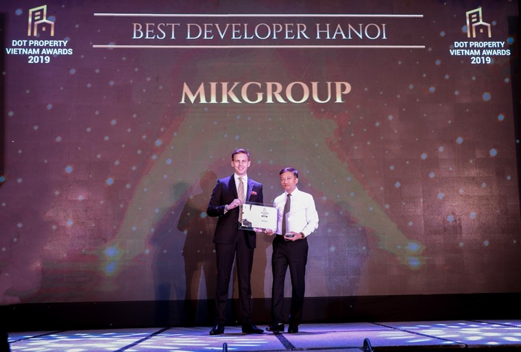 MIKGroup lập hat-trick giải thưởng tại Dot Property Vietnam Awards 2019 ảnh 2