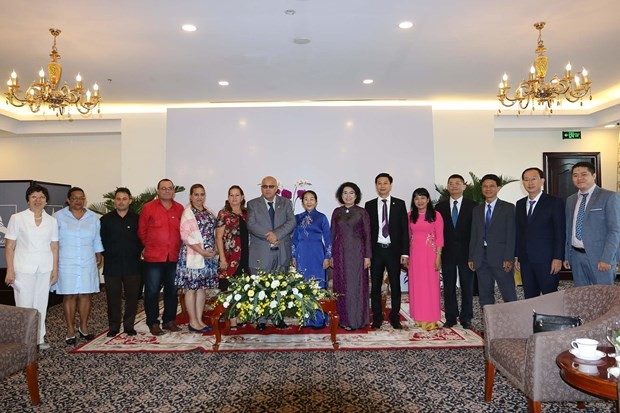 Lãnh đạo Thành phố Hồ Chí Minh tiếp Chủ tịch Ủy ban Cách mạng Cuba ảnh 1