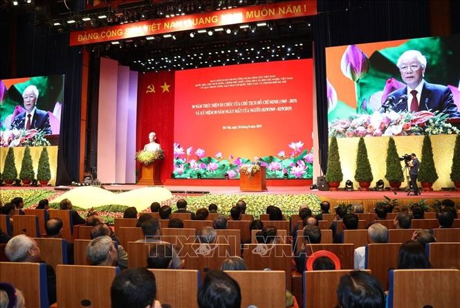 Lễ kỷ niệm cấp Quốc gia 50 năm thực hiện Di chúc của Chủ tịch Hồ Chí Minh ảnh 2