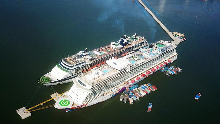 Hạ Long đón đầu nguồn thu 'khủng' từ dòng khách du lịch tàu biển ảnh 1