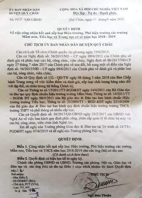 Nữ Hiệu trưởng treo cổ tự tử bất thường tại nhà, Sở GD&ĐT Nghệ An nói gì? ảnh 2