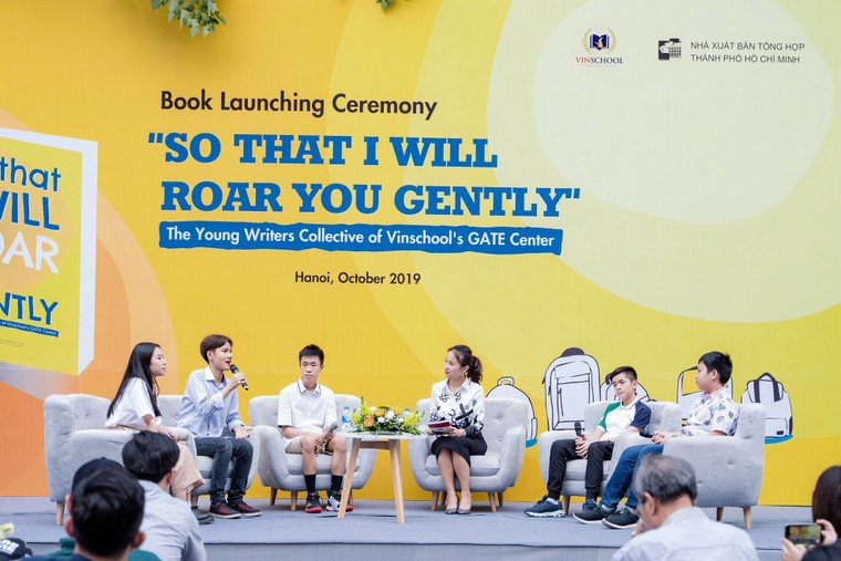 Ra mắt cuốn sách đầu tay được viết bằng Tiếng Anh của học sinh Vinchool ảnh 2