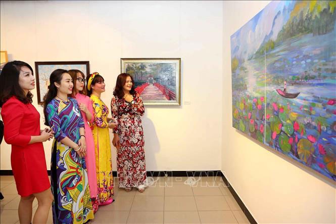 Triển lãm mỹ thuật Khu vực I lần thứ 25 ảnh 1