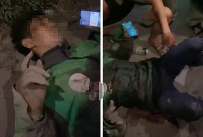 Tài xế GrabBike bị đâm nguy kịch, cướp xe máy trong đêm ảnh 1