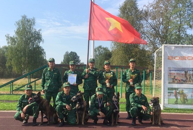 Đội tuyển Huấn luyện chó nghiệp vụ đoạt nhiều giải thưởng tại Army Games 2020 ảnh 1