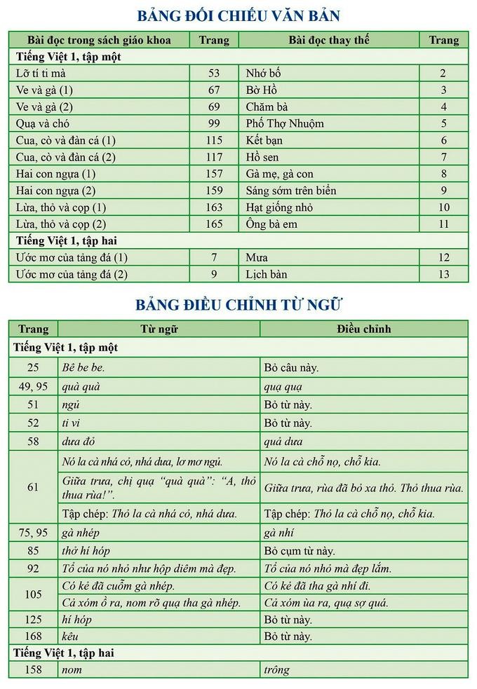 Bộ GD&ĐT phê duyệt chỉnh sửa SGK lớp 1 bộ Cánh Diều ảnh 1