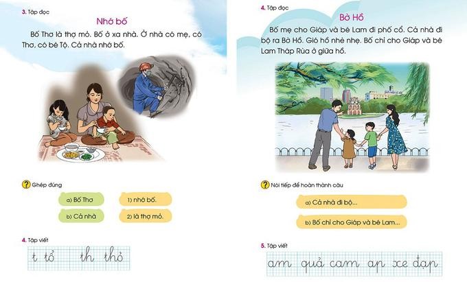 Bộ GD&ĐT phê duyệt chỉnh sửa SGK lớp 1 bộ Cánh Diều ảnh 2