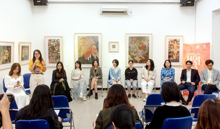 ‘Hồi hải mã’ - triển lãm của những tài năng trẻ được vinschool 'ươm mầm' ảnh 1