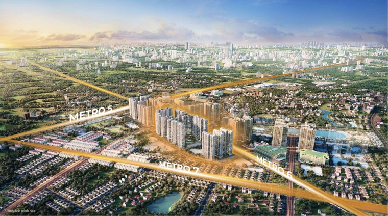 Ra mắt dự án The Metrolines tại Vinhomes Smart City ảnh 1