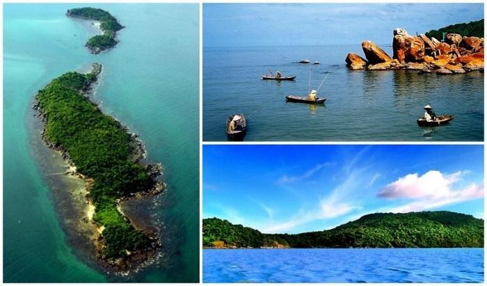 Đảo Hòn Khoai có diện tích khoảng bao nhiêu km2?