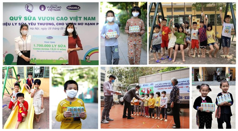 Vinamilk ủng hộ 10 tỷ đồng và góp 1 triệu ly sữa cho trẻ em khó khăn, bị ảnh hưởng bởi COVID-19 ảnh 6
