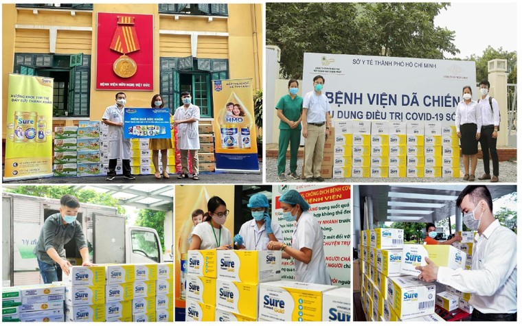 Vinamilk Sure Prevent Gold tri ân những chiến sĩ áo trắng luôn là vùng xanh của người dân Việt Nam ảnh 5