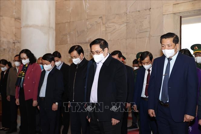 Thủ tướng dự Ngày hội Đại đoàn kết toàn dân tộc tại Khu Di tích Pác Bó ảnh 5