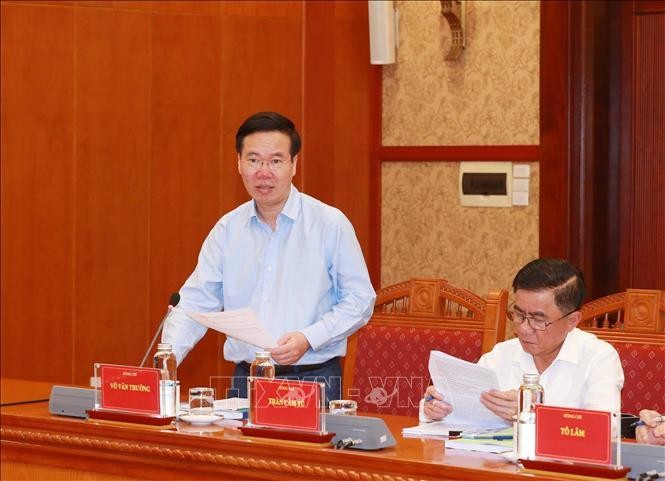 Tổng Bí thư Nguyễn Phú Trọng: Cứ có dấu hiệu vi phạm là ủy ban kiểm tra vào ảnh 2