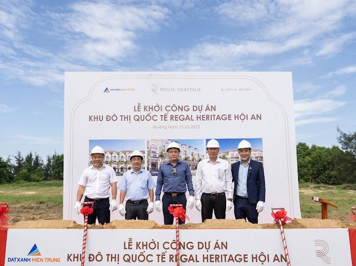 Đất Xanh Miền Trung khởi công dự án Khu đô thị quốc tế Regal Heritage Hội An ảnh 1
