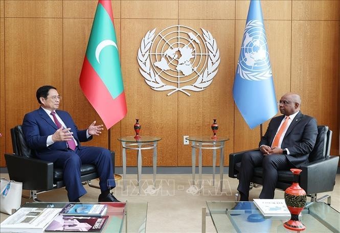 Thủ tướng Chính phủ Phạm Minh Chính gặp các lãnh đạo của Liên hợp quốc ảnh 2