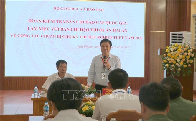 Triển khai chặt chẽ, bảo đảm công bằng cho thí sinh thi tốt nghiệp Trung học Phổ thông ảnh 1