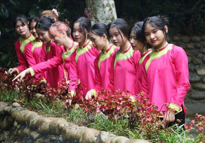 Độc đáo lễ hội Háu Đoong của người Giáy ở Lai Châu ảnh 1