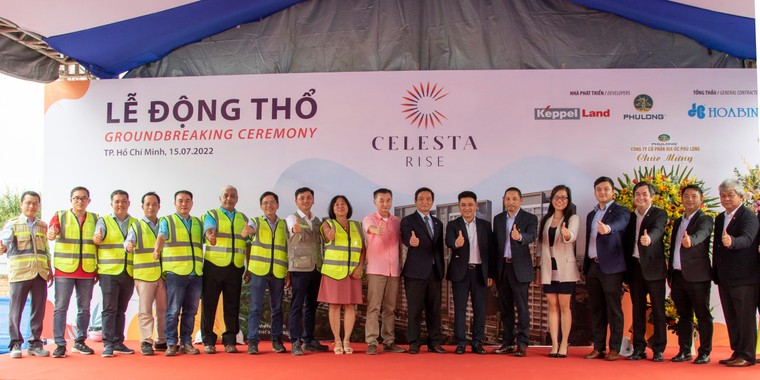 Tập đoàn Xây dựng Hòa Bình động thổ xây dựng dự án Celesta Rise với tổng giá trị gần 1.769 tỷ đồng ảnh 1