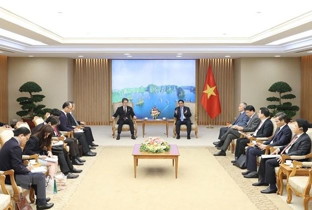 Thủ tướng Phạm Minh Chính tiếp Chủ tịch Hội đồng Quản trị JBIC ảnh 2