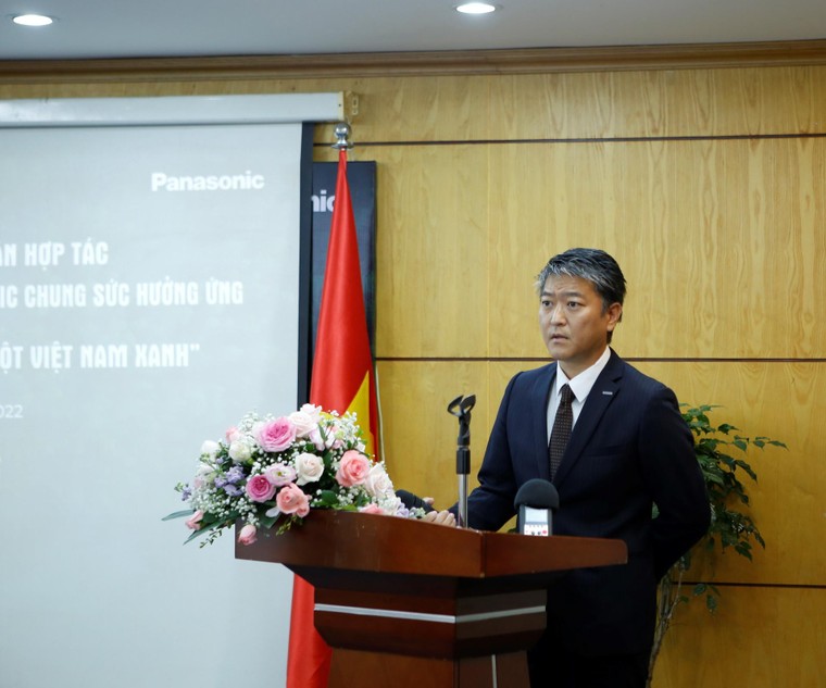 Bộ TNMT công bố chương trình 'Sống khỏe góp xanh cùng Panasonic' ảnh 2