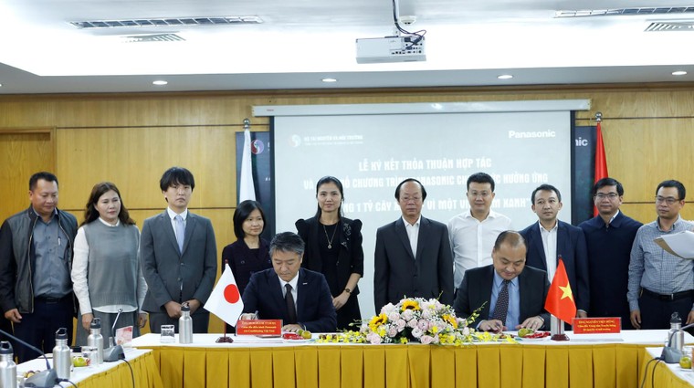 Bộ TNMT công bố chương trình 'Sống khỏe góp xanh cùng Panasonic' ảnh 3