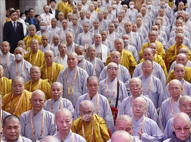 Chủ tịch nước dự Lễ khai mạc Đại hội Phật giáo toàn quốc lần thứ IX ảnh 7