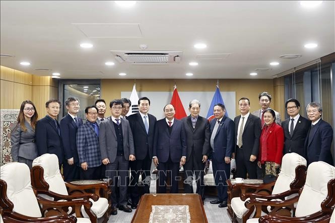 Chủ tịch nước Nguyễn Xuân Phúc tiếp các tổ chức hữu nghị, hợp tác Hàn - Việt ảnh 2