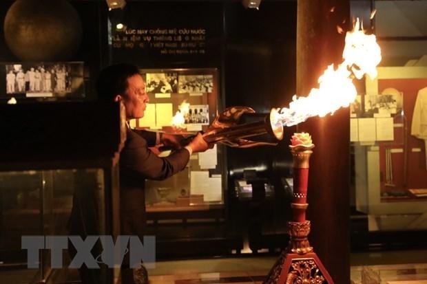 Trang trọng Lễ xin lửa, rước đuốc Đại hội thể thao toàn quốc 2022 ảnh 1