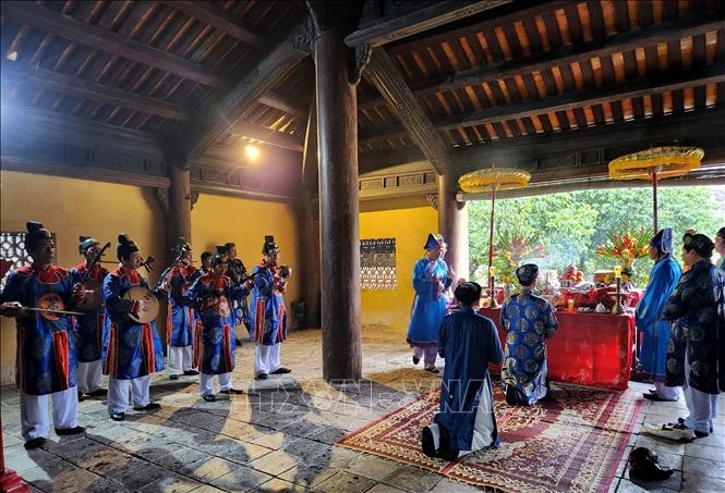 Lễ hạ nêu và khai ấn tại khu di sản Hoàng cung Huế ảnh 1