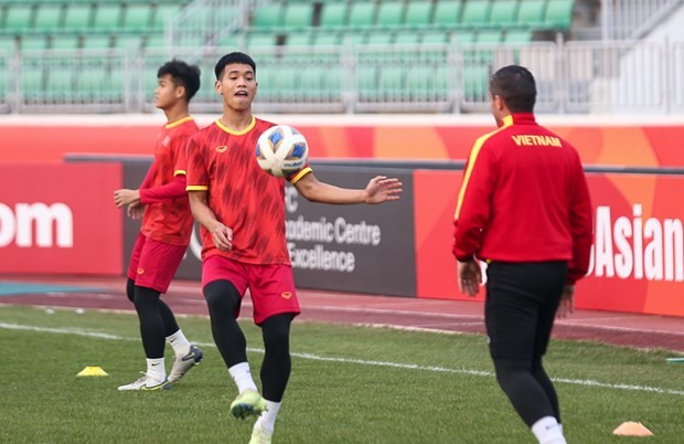 U20 Việt Nam chuẩn bị kỹ thể lực cho trận đấu quyết định với U20 Iran ảnh 2