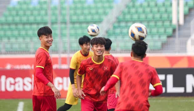 U20 Việt Nam chuẩn bị kỹ thể lực cho trận đấu quyết định với U20 Iran ảnh 4