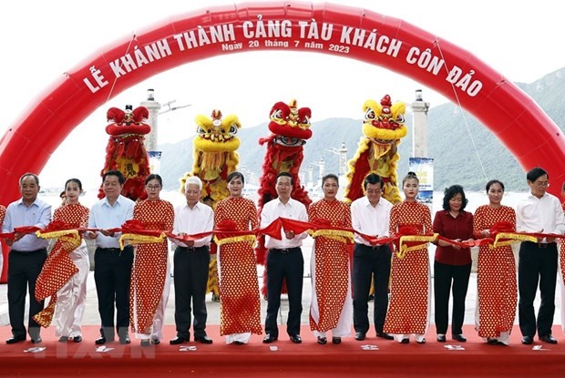 Chủ tịch nước dự lễ khởi công và khánh thành hai công trình ở Côn Đảo ảnh 1