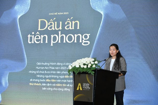 Giải thưởng Hành động vì Cộng đồng 2023 tôn vinh 'Dấu ấn tiên phong' ảnh 1