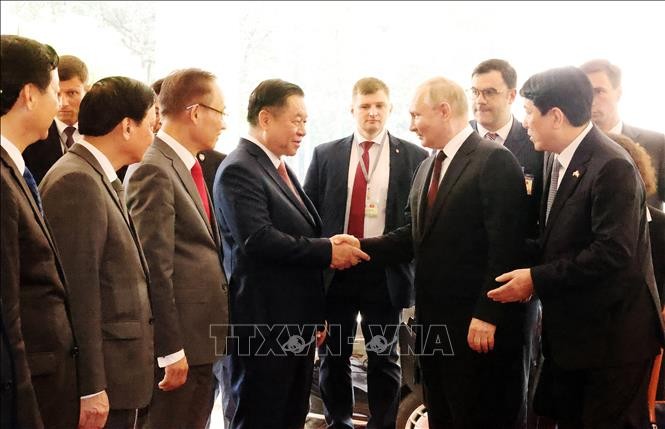 Tổng Bí thư Nguyễn Phú Trọng hội đàm với Tổng thống Liên bang Nga Vladimir Putin ảnh 3
