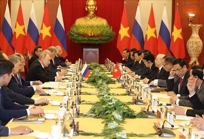 Tổng Bí thư Nguyễn Phú Trọng hội đàm với Tổng thống Liên bang Nga Vladimir Putin ảnh 5